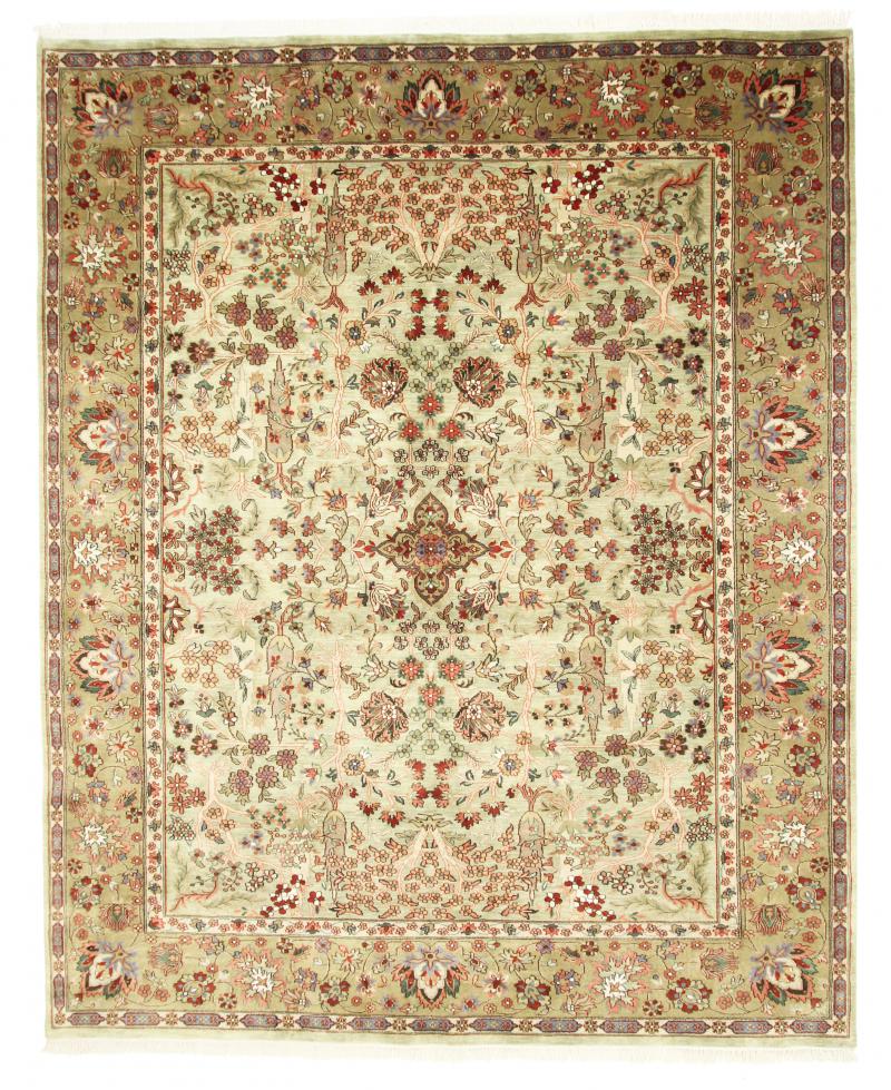 Indiaas tapijt Indo Tabriz 298x240 298x240, Perzisch tapijt Handgeknoopte