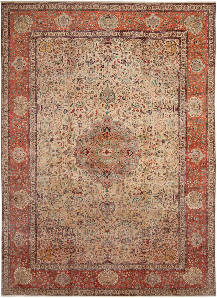 Περσικό χαλί Tabriz 50Raj 485x351 485x351, Περσικό χαλί Οι κόμποι έγιναν με το χέρι