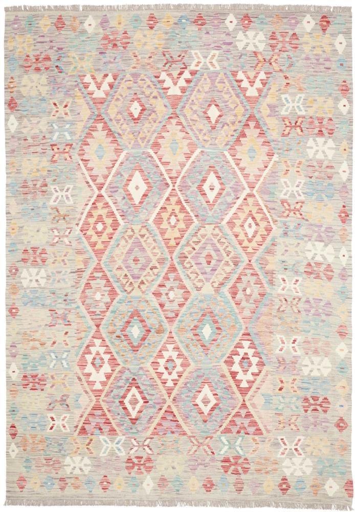 Afghaans tapijt Kilim Afghan 250x179 250x179, Perzisch tapijt Handgeweven