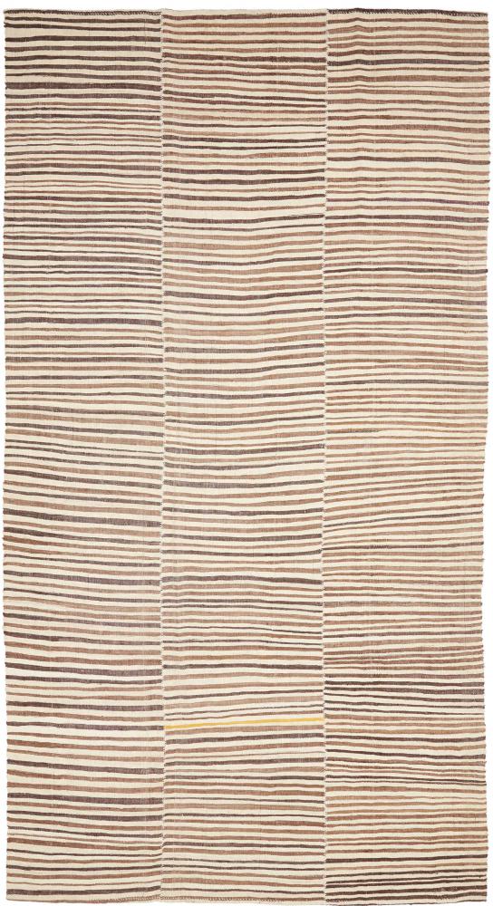 Persisk tæppe Kelim Fars Mazandaran Antikke 394x207 394x207, Persisk tæppe Håndvævet