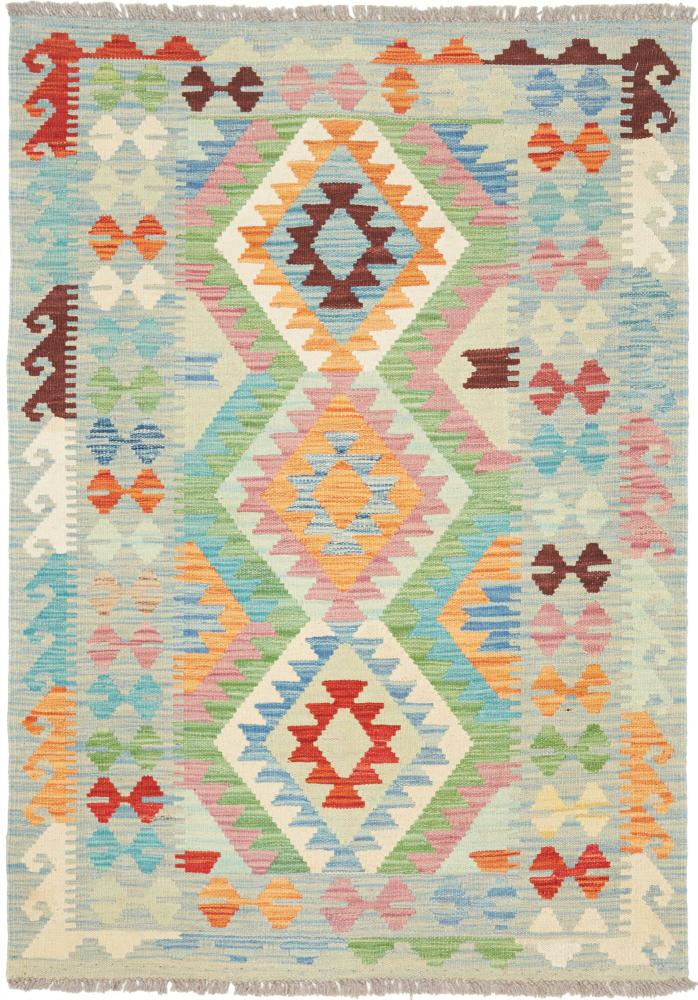 Tapete afegão Kilim Afegão 145x99 145x99, Tapete persa Tecido à mão