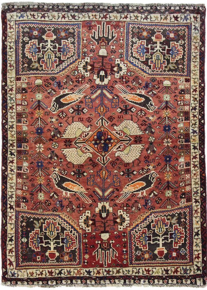 Perzsa szőnyeg Shiraz 163x122 163x122, Perzsa szőnyeg Kézzel csomózva