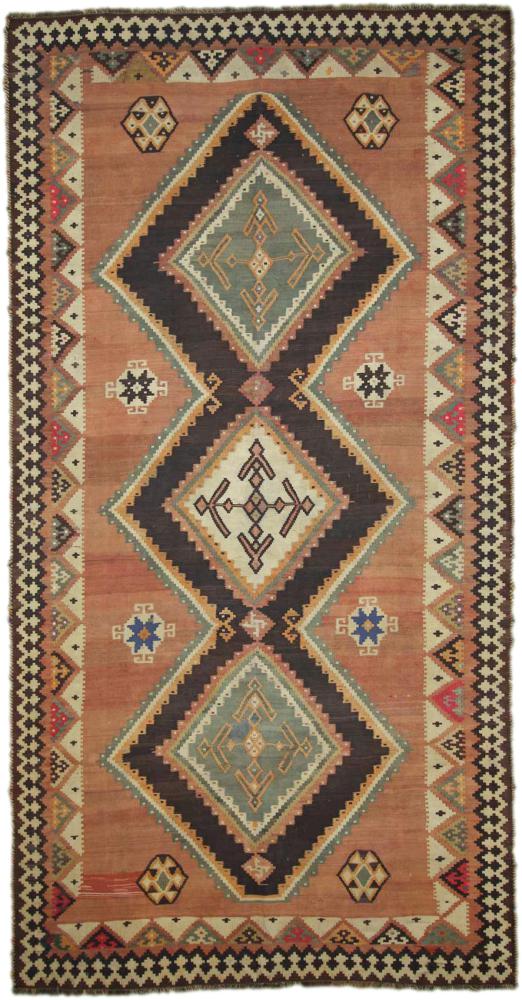 Tapete persa Kilim Fars 322x164 322x164, Tapete persa Tecido à mão