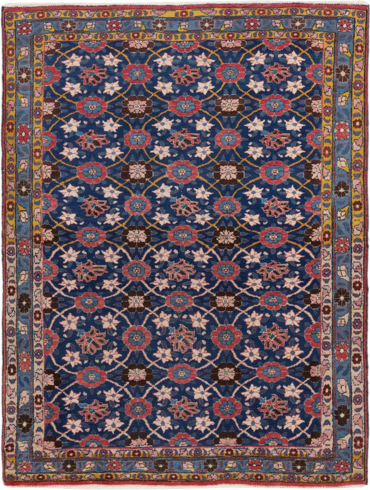 Persisk tæppe Waramin Antikke 135x103 135x103, Persisk tæppe Knyttet i hånden