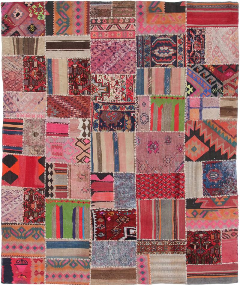 Perzsa szőnyeg Patchwork 259x216 259x216, Perzsa szőnyeg Kézzel csomózva