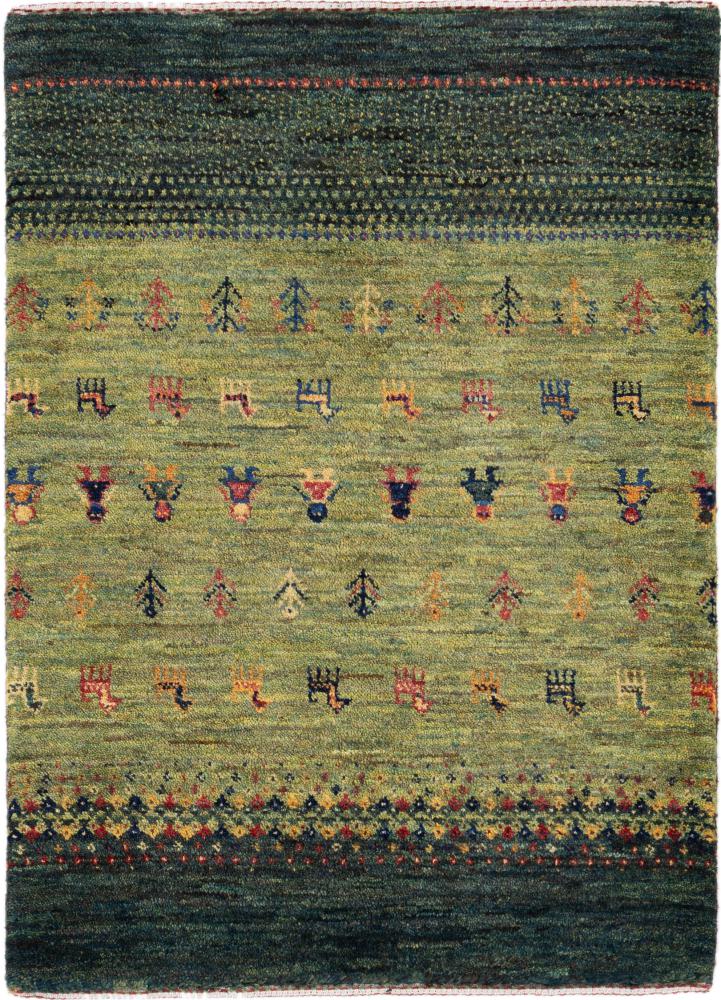 Tapete persa Persa Gabbeh Loribaft Atelier 96x67 96x67, Tapete persa Feito à mão