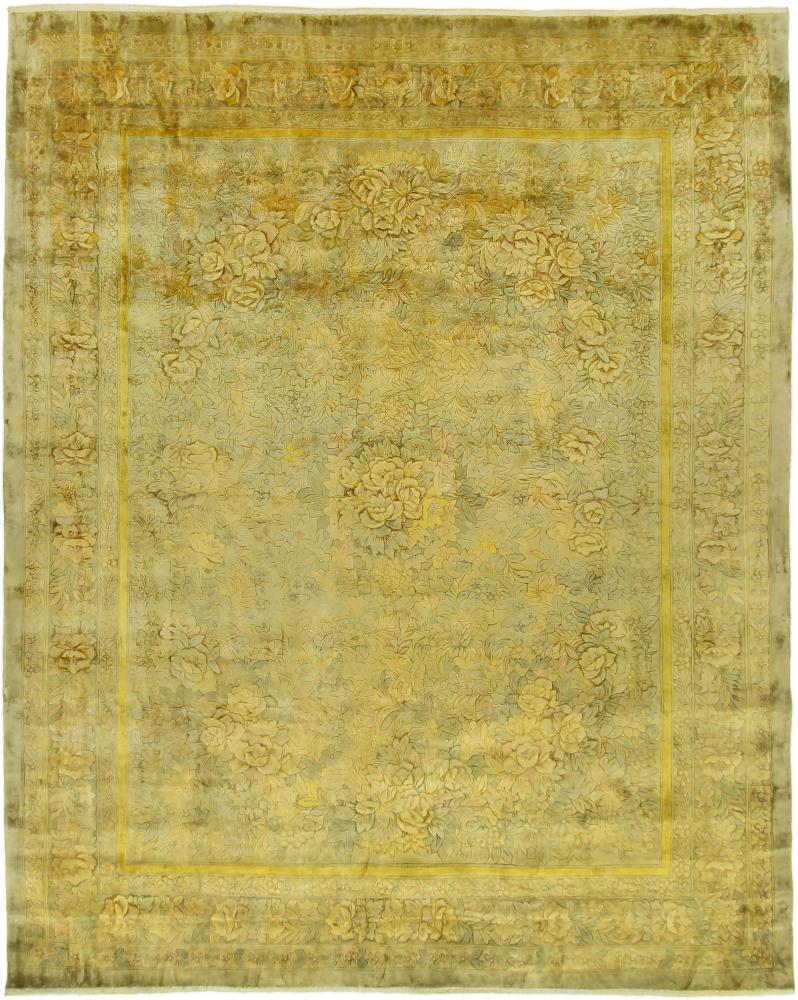 Tapis chinois Chinois Soie Colored 305x243 305x243, Tapis persan Noué à la main