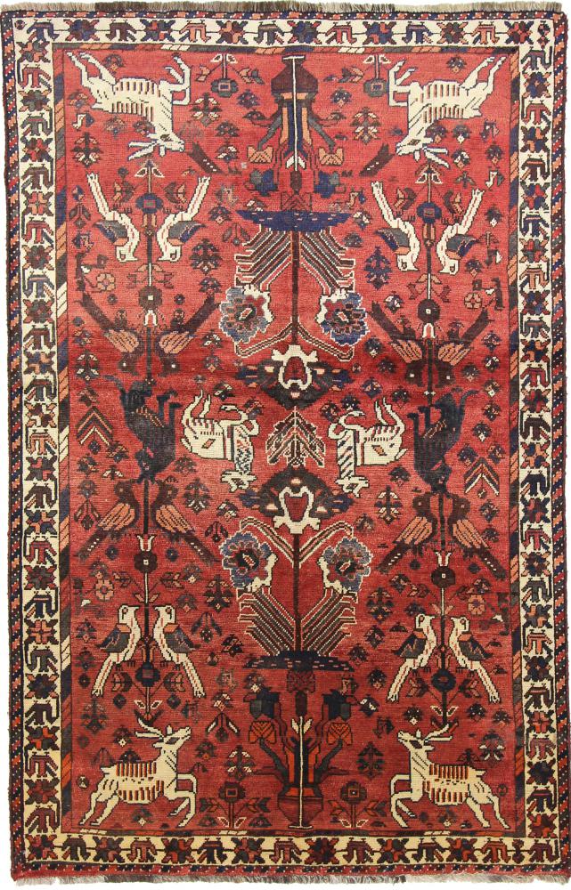 Persisk tæppe Ghashghai 260x165 260x165, Persisk tæppe Knyttet i hånden