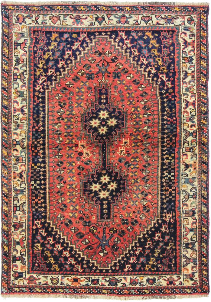 Tapete persa Shiraz 151x103 151x103, Tapete persa Atado à mão