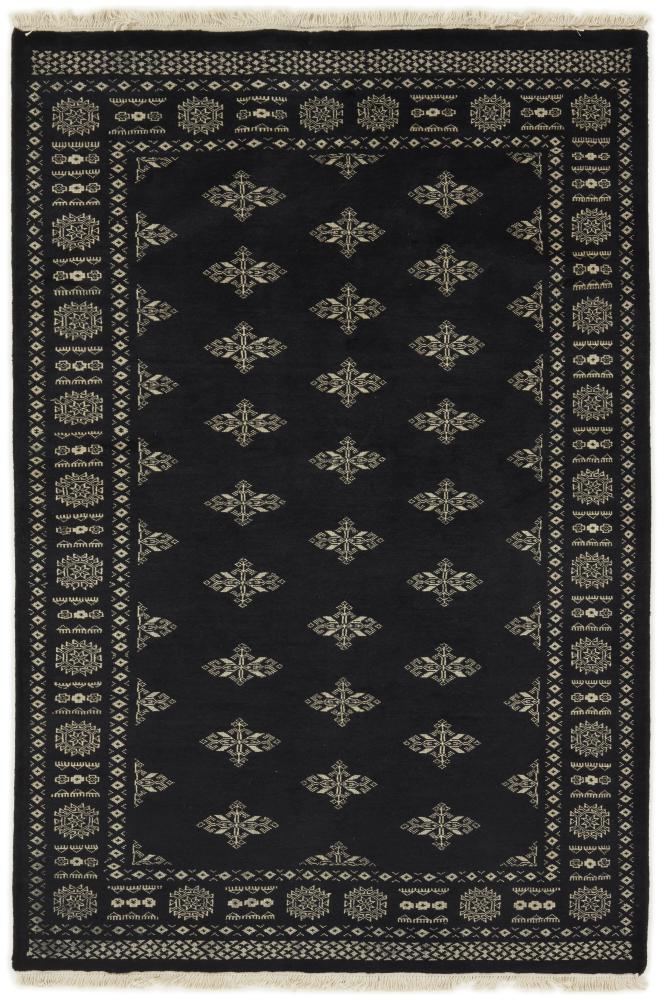 Pakistani rug Pakistan Buchara 2ply 201x134 201x134, Persian Rug Knotted by hand