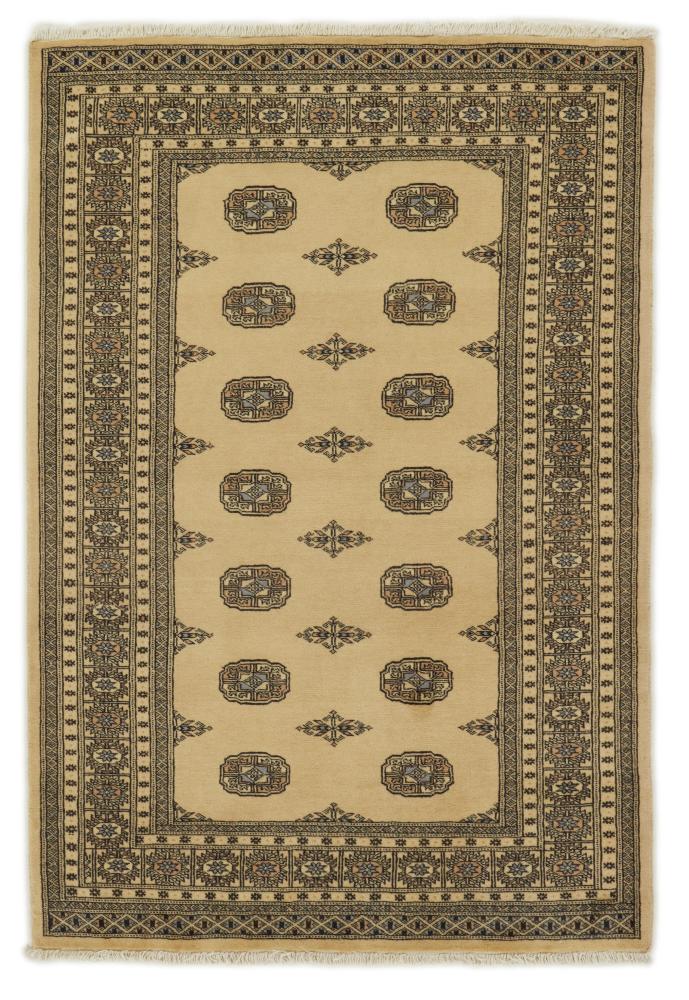 Pakistaans tapijt Pakistan Buchara 2ply 207x141 207x141, Perzisch tapijt Handgeknoopt