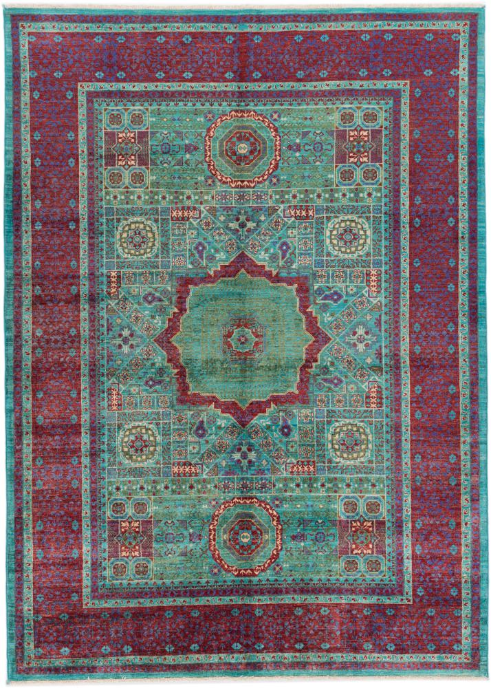 Afghaans tapijt Mamluk 239x178 239x178, Perzisch tapijt Handgeknoopte