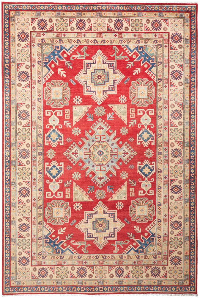 Afghanischer Teppich Kazak Limited 9'7"x6'4" 9'7"x6'4", Perserteppich Handgeknüpft