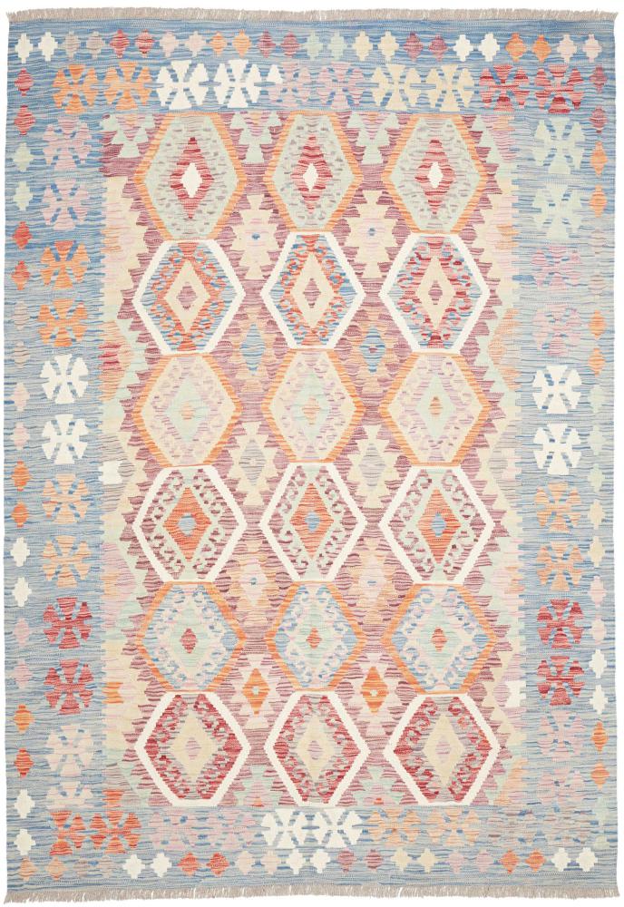 Afghanischer Teppich Kelim Afghan 257x179 257x179, Perserteppich Handgewebt