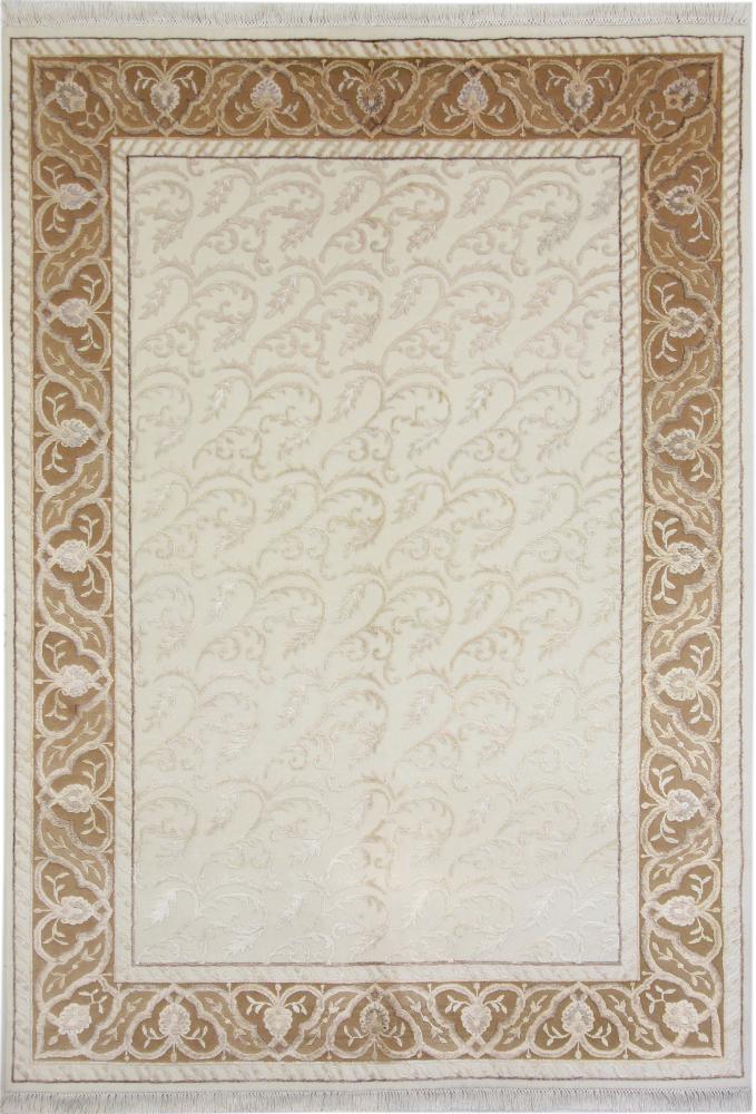 Tapis indien Indo Tabriz 238x169 238x169, Tapis persan Noué à la main