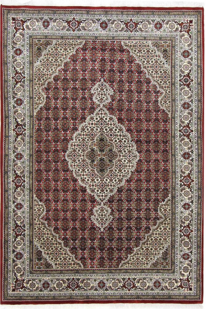 Indisk tæppe Indo Tabriz 236x175 236x175, Persisk tæppe Knyttet i hånden