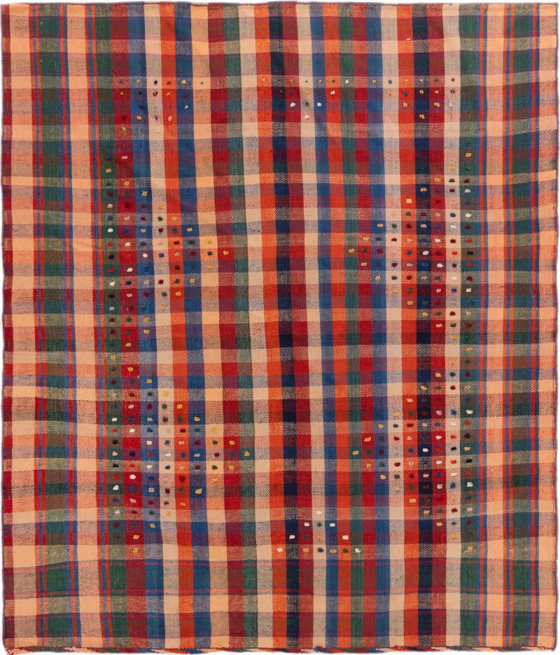 Covor persan Chilim Fars Jajim 220x187 220x187, Covor persan Lucrate de mână