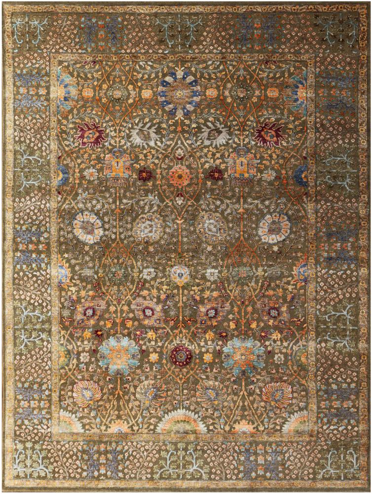 Tapis indien Sadraa 365x273 365x273, Tapis persan Noué à la main
