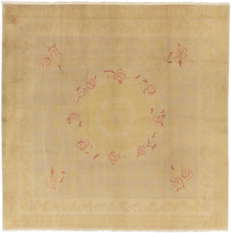 Chinese rug China 246x242 246x242, Persian Rug Knotted by hand