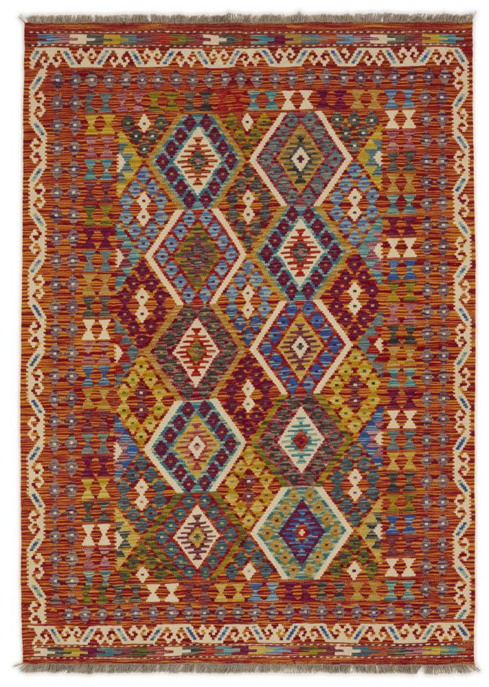 Covor afgan Chilim Afghan 213x149 213x149, Covor persan Lucrate de mână
