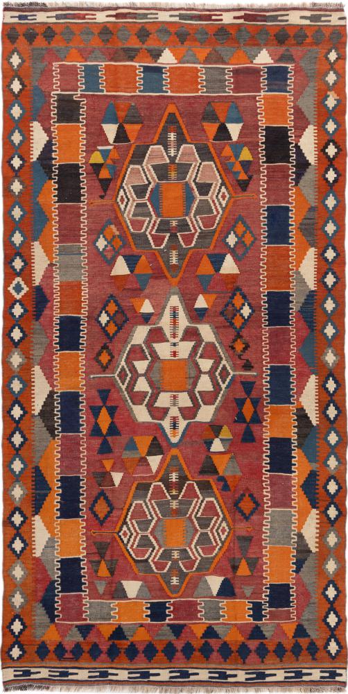 Covor persan Chilim Fars Vechi 293x149 293x149, Covor persan Lucrate de mână