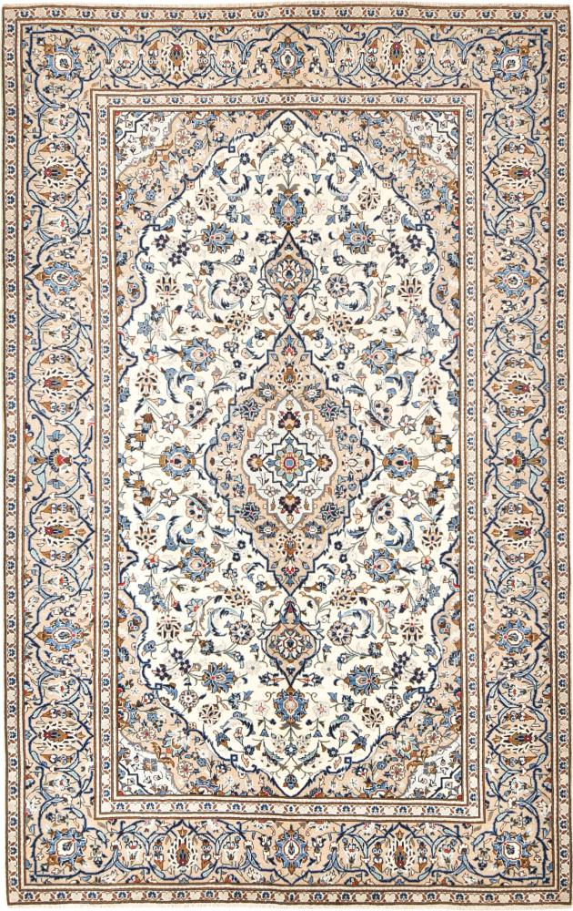 Persisk tæppe Keshan 306x192 306x192, Persisk tæppe Knyttet i hånden