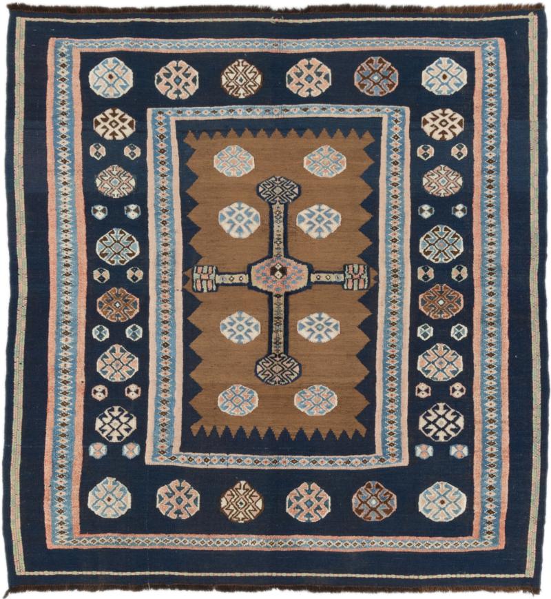 Perzsa szőnyeg Kilim Fars 192x179 192x179, Perzsa szőnyeg szőttesek