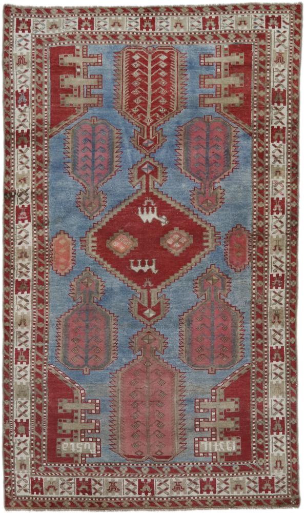 Persisk tæppe Azerbaijan Antikke 216x128 216x128, Persisk tæppe Knyttet i hånden