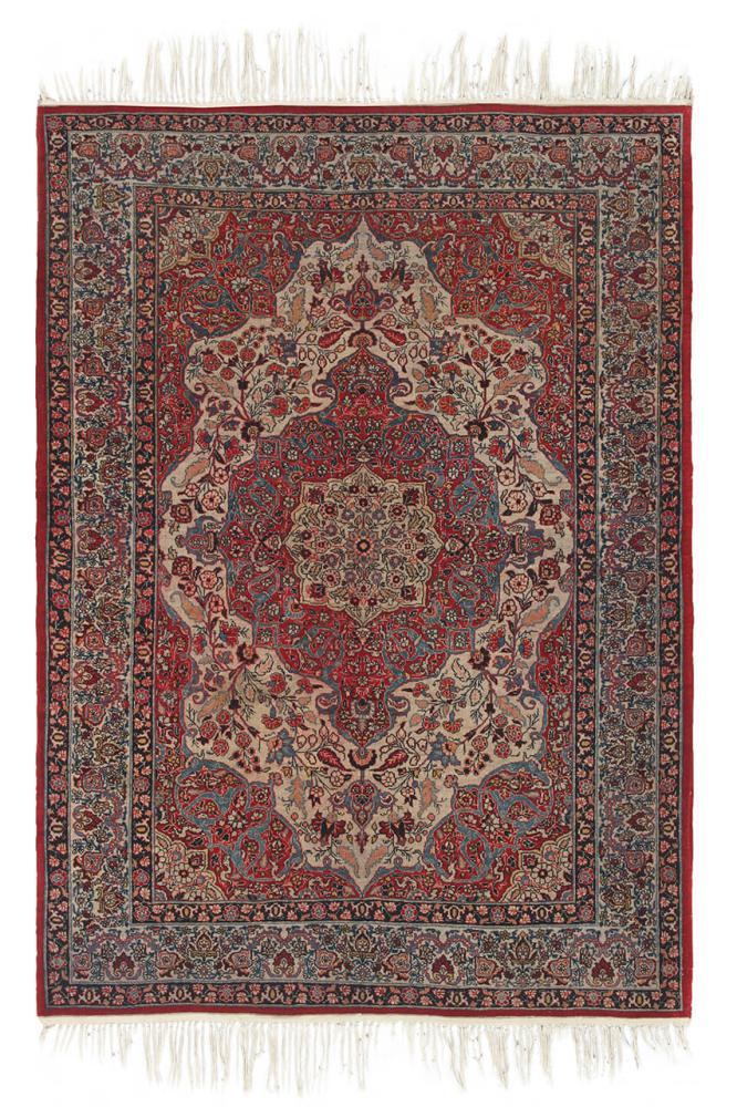 Tapis persan Bidjar Antique 189x141 189x141, Tapis persan Noué à la main