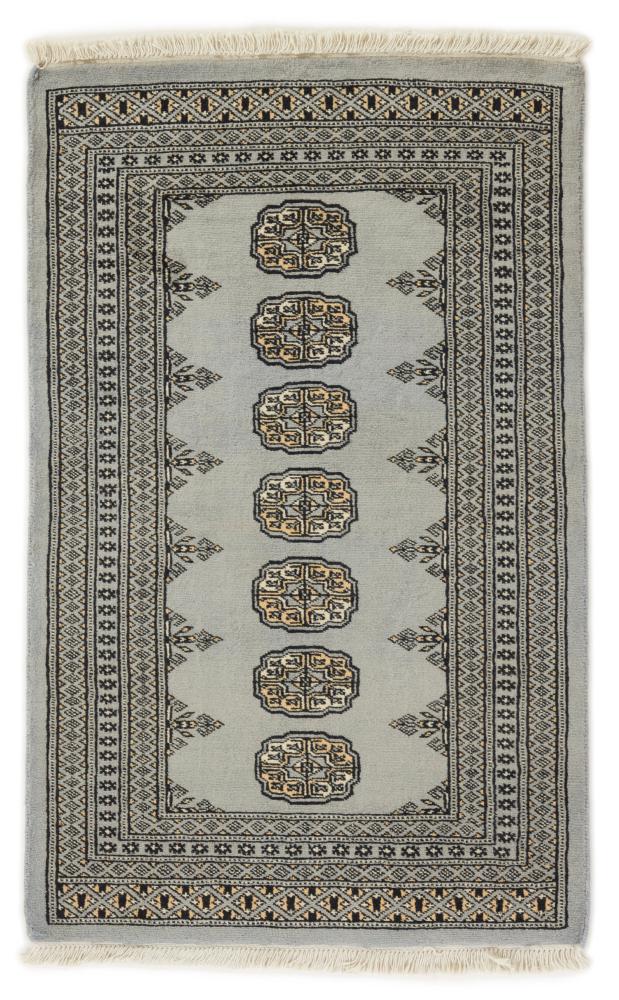 Pakistansk tæppe Pakistan Buchara 2ply 124x80 124x80, Persisk tæppe Håndknyttet