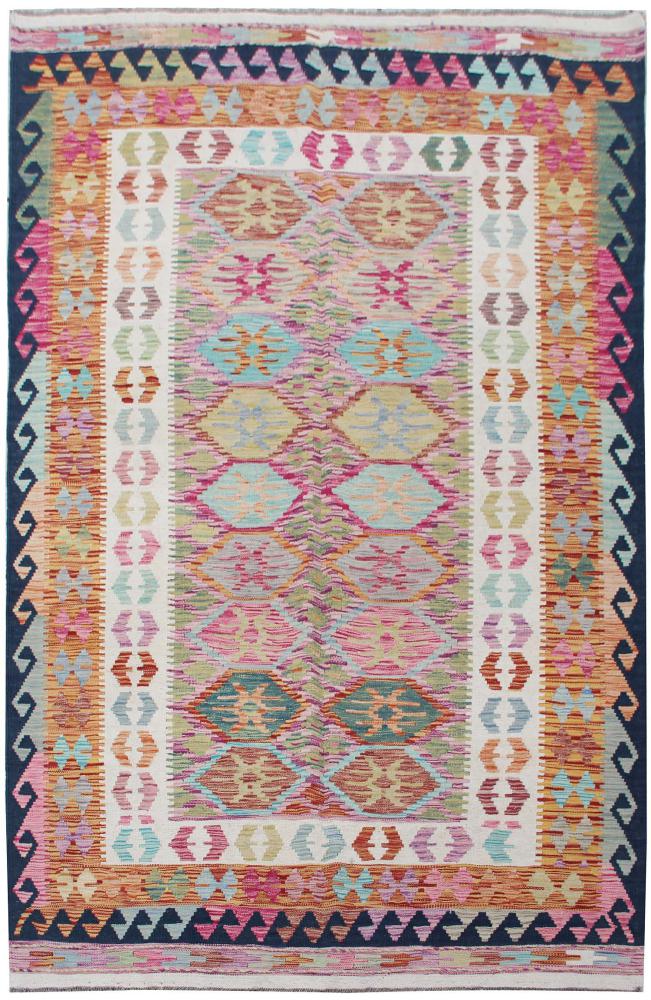 Tapete afegão Kilim Afegão 262x169 262x169, Tapete persa Tecido à mão