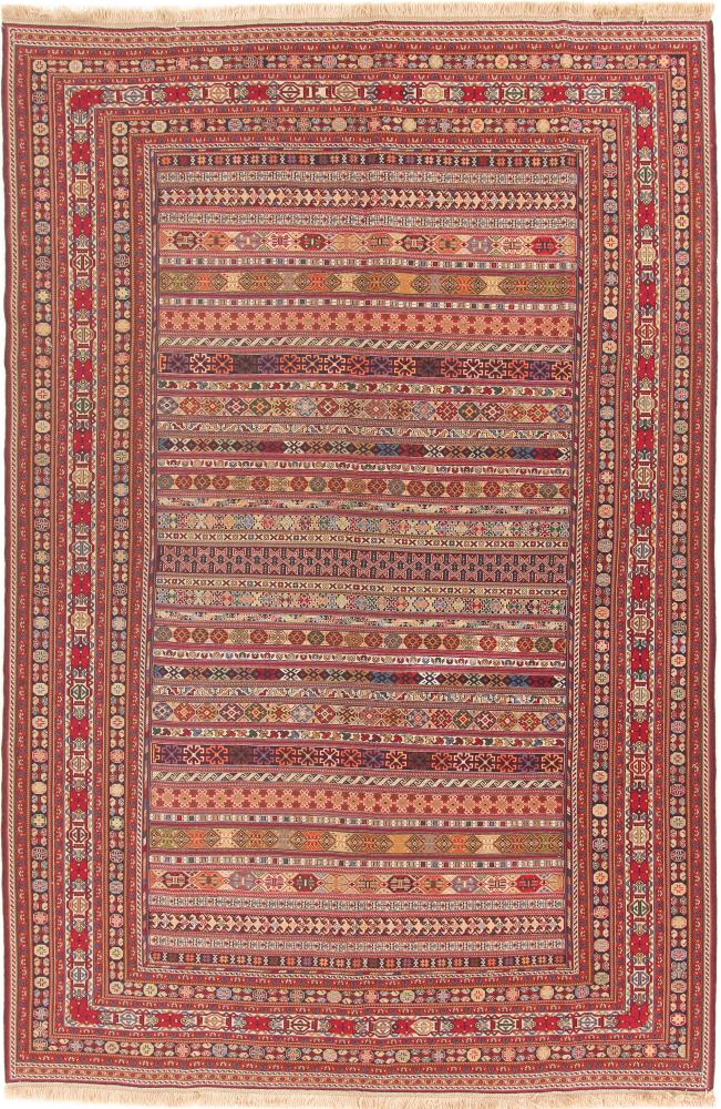 Tapete persa Kilim Soozani 295x199 295x199, Tapete persa Tecido à mão