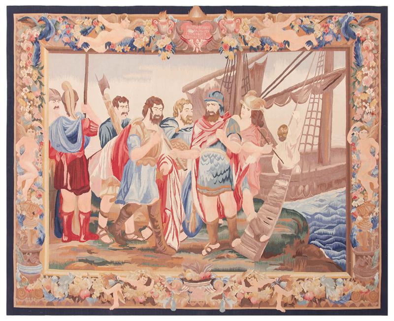 Chinese rug Tapisserie 209x171 209x171, Persian Rug Knotted by hand