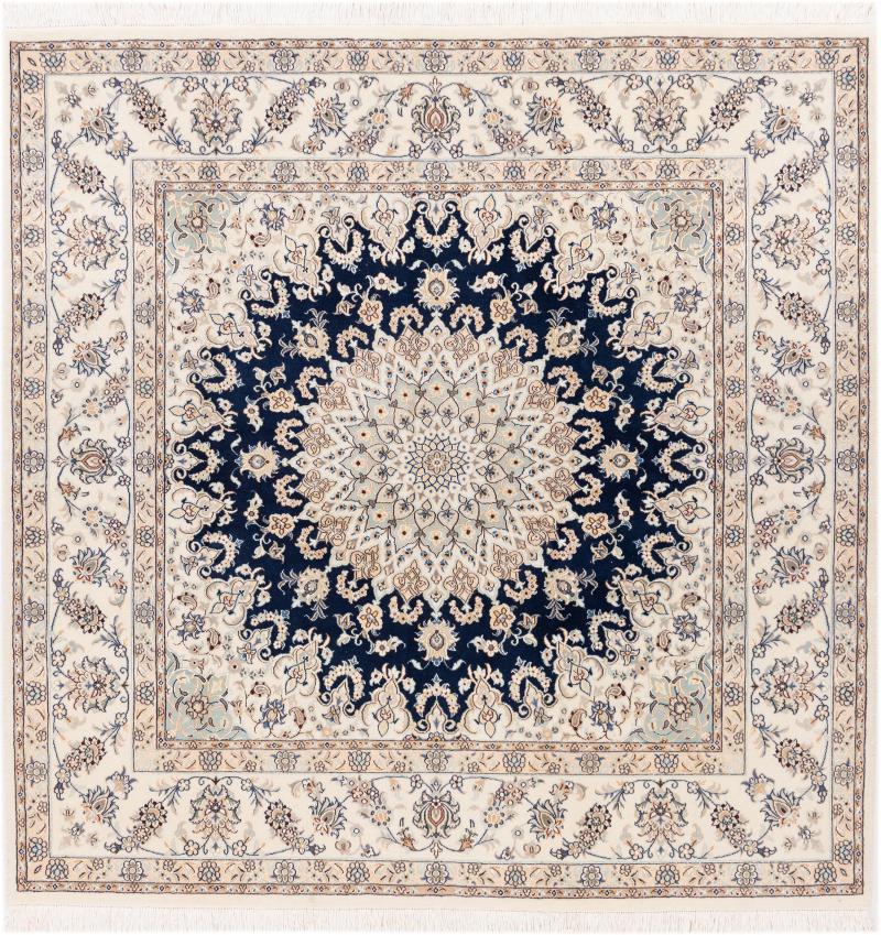 Persialainen matto Nain 9La 200x200 200x200, Persialainen matto Solmittu käsin