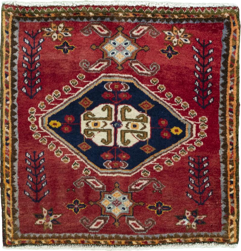 Persian Rug Shiraz 58x57 58x57, Persian Rug Knotted by hand
