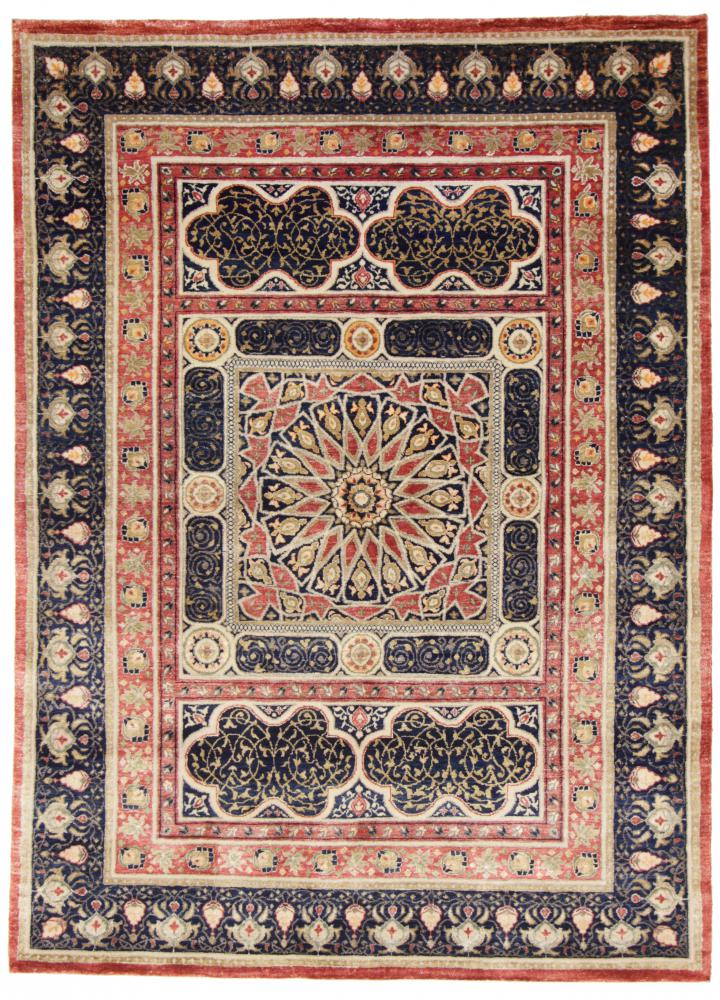 Indisk tæppe Gabbeh Loribaft Design 239x174 239x174, Persisk tæppe Knyttet i hånden