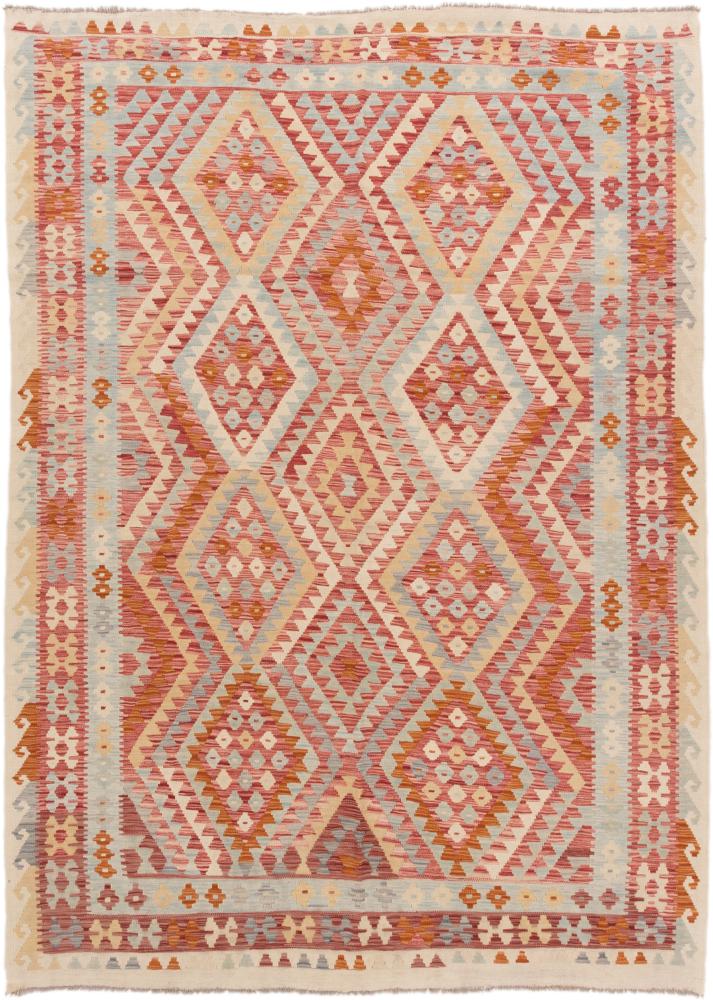 Afghaans tapijt Kilim Afghan 287x209 287x209, Perzisch tapijt Handgeweven