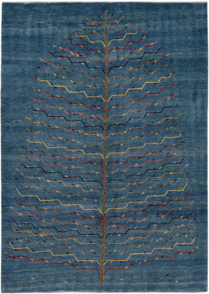 Persisk tæppe Persisk Gabbeh Kashkuli Banafsheh 246x176 246x176, Persisk tæppe Knyttet i hånden