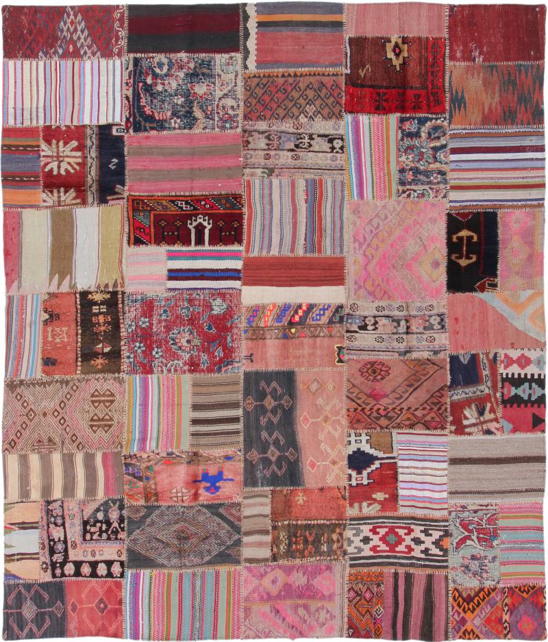 Perzsa szőnyeg Patchwork 251x218 251x218, Perzsa szőnyeg Kézzel csomózva