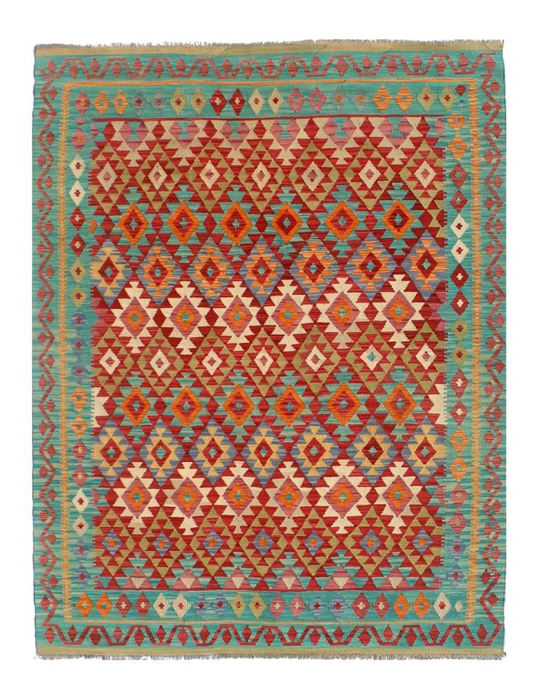 Afghan rug Kilim Afghan 7'11"x5'11" 7'11"x5'11", Persian Rug Woven by hand