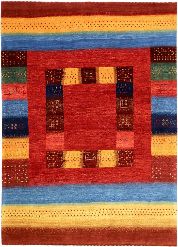 Persian Rug Persian Gabbeh Kashkuli Limited 407x299 407x299, Persian Rug Knotted by hand