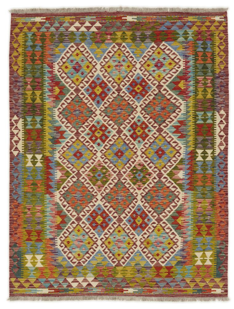 Covor afgan Chilim Afghan 191x148 191x148, Covor persan Lucrate de mână