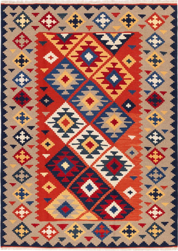 Persian rug Kilim Fars Ghashghai 242x171 242x171, Persian rug Handwoven