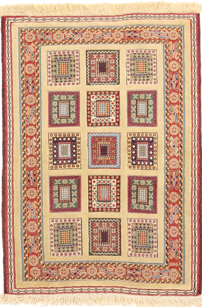 Tapete persa Kilim Soozani Nimbaft 113x80 113x80, Tapete persa Tecido à mão