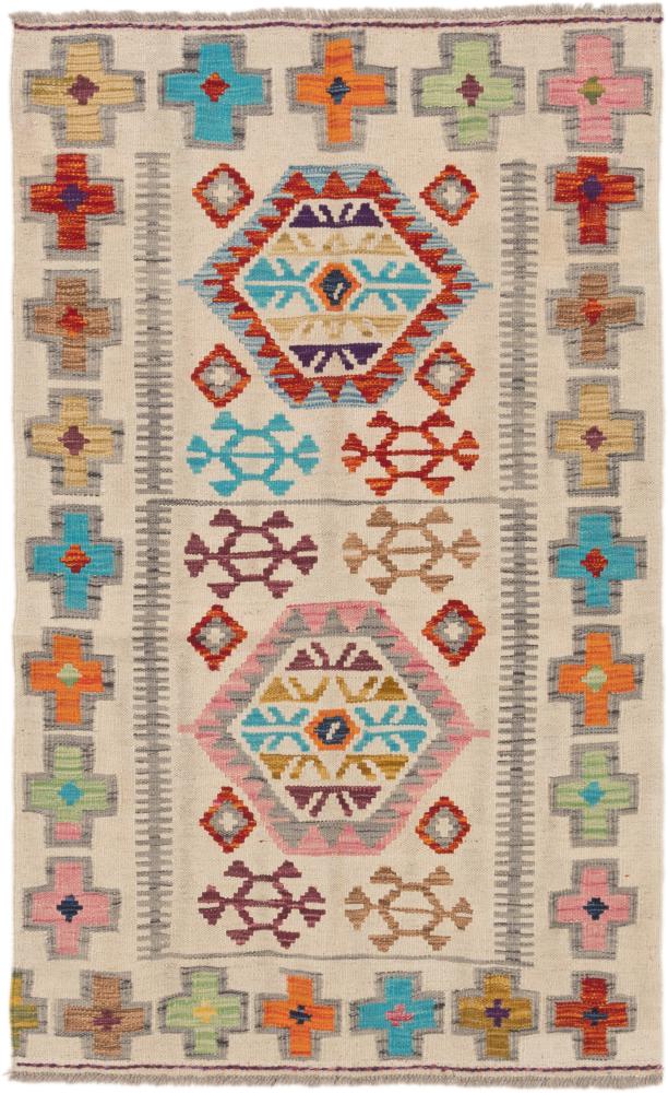 Tapete afegão Kilim Afegão Heritage 157x97 157x97, Tapete persa Tecido à mão