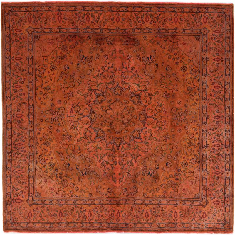 Persian Rug Vintage 185x182 185x182, Persian Rug Knotted by hand