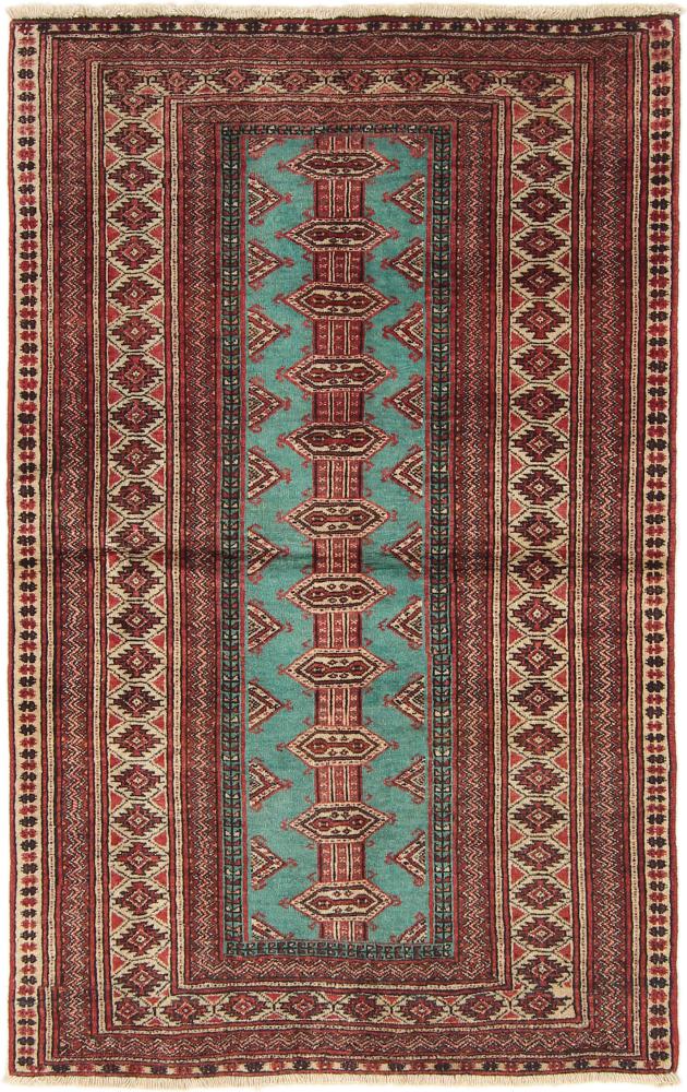 Perzisch tapijt Turkaman 138x86 138x86, Perzisch tapijt Handgeknoopte