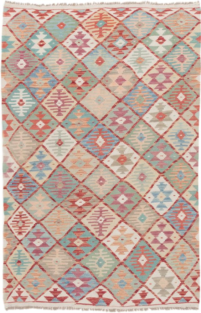 Afgán szőnyeg Kilim Afgán 191x124 191x124, Perzsa szőnyeg szőttesek