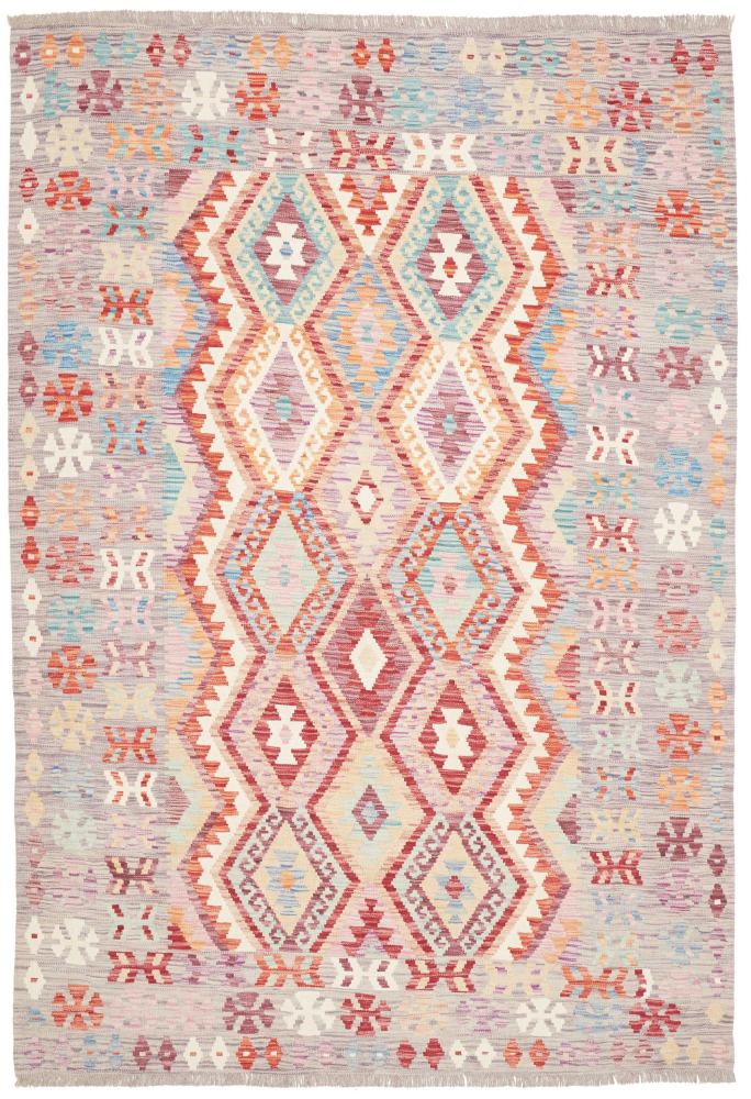 Afgán szőnyeg Kilim Afgán 252x177 252x177, Perzsa szőnyeg Kézzel szőtt