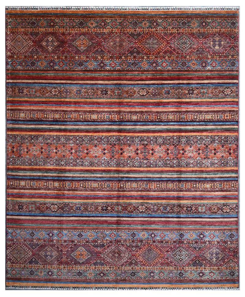 Pakistanilainen matto Arijana Shaal 303x251 303x251, Persialainen matto Käsinsolmittu